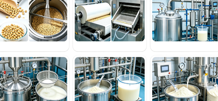 Hydroalcoholic extraction process flowchart for soy protein isolate purification Hydroalcoholic extraction process flowchart for soy protein isolate purification